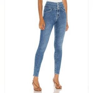 J Brand Maria High Rise Skinny Jeans • Size 31 • Dark Wash